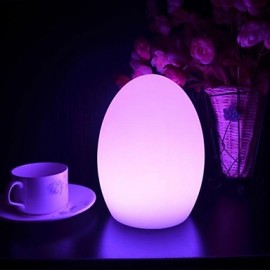 Barre de lampe LED en forme de cylindre, couleur changeante, Rechargeable, lampes de table