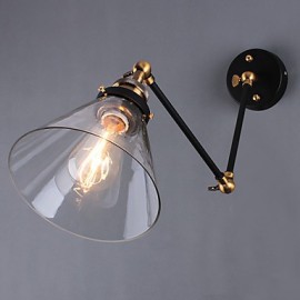 Lampes à bras oscillant, rustique/Lodge E26/E27 en métal