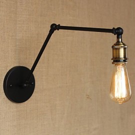 Un pays américain simple et moderne sans le bras de fer d’abat-jour de lampe de mur de miroir