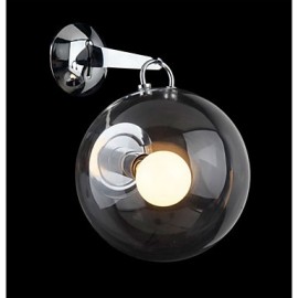 E27 220 V 25*32.5 CM 5-15 individualité Design créatif moderne boule de verre suspension lampe applique Led lumières