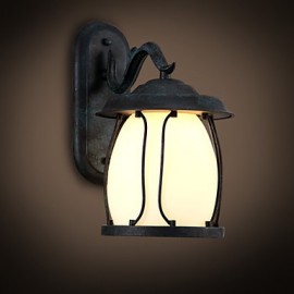 E27 220 V 25*18 CM 5-10 hors Europe Type restauration des manières anciennes est étanche créatif américain applique Led lumières