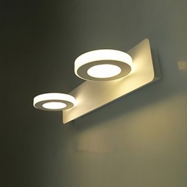 éclairage de salle de bains de 8W LED, métal intégré moderne/contemporain de LED