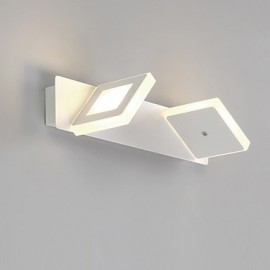 éclairage de salle de bains de 8W LED, métal intégré moderne/contemporain de LED