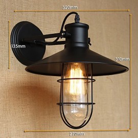 Lampe murale de style campagnard américain, décoration de barre de couloir, tête de lit