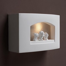 E27 220 V 30*18.5 CM 5-8 contemporain et contracté créatif chambre plâtre applique murale Led lumières