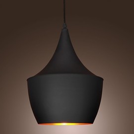 Suspension Rétro Vintage Tom Dixon Design Noir