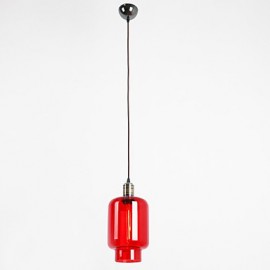 Verre plaqué moderne, 1 lumière, pendentif