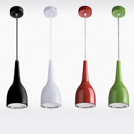 Lampe LED suspendue en métal au design moderne et contemporain, 1w, luminaire décoratif d'intérieur, idéal pour une salle à manger, une cuisine, une salle d'étude, une chambre d'enfant ou une salle de jeux