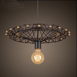 Lustre à grande roue de l'industrie du fer du pays américain