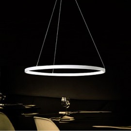 20W suspension Design moderne anneau de LED de haute qualité adapté pour salle d'exposition, salon, salle à manger, bureau de salle d'étude