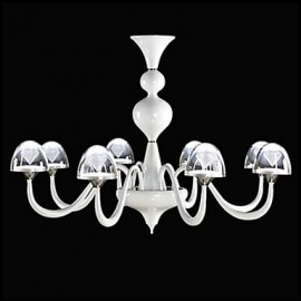 Pendentif champignon en cristal LED créatif minimaliste moderne 8