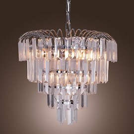 Lustre en cristal luxueux