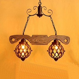 Lampes rétro pour restaurant américain Iron Bar