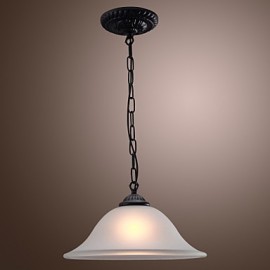 Max 60W bol classique traditionnel Mini Style Bronze lampes suspendues salon chambre cuisine