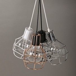 Lampe suspendue moderne en maille métallique, lampes suspendues simples pour cuisine, Bar, café, couloir, balcon