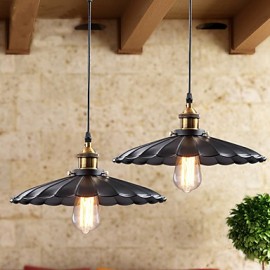 Lampes suspendues de Style européen classique rétro, lampe artistique en métal pour salle à manger, diamètre d'ampoule 40w 42CM