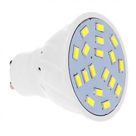 Spot LED GU10 7W 18 SMD 5630 570 lm Blanc Froid V