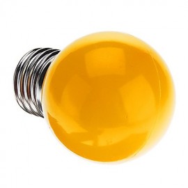 Ampoules Globe LED 0,5W E26/E27 G45 7 Dip LED 50 lm Jaune Décoratif V