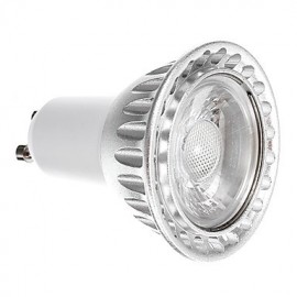 Spot LED GU10 6W 1 COB 550 lm Blanc Chaud Intensité Variable V