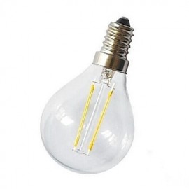 Ampoules LED à Filament E14 2W G45 2 COB 220 lm Blanc Chaud Décoratif V