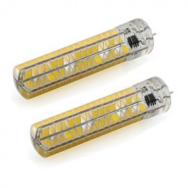 Lumières de maïs LED GY6.35 à intensité variable 5W 136 SMD 5730 500Lm blanc chaud/froid 110V/220V (2 pièces)