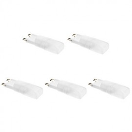 Lampes Maïs LED 3W G9 T 220 lm Blanc Chaud / Blanc Froid V 5 pcs