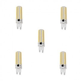 pièces Dimmable G9 10W 152x3014SMD 1000LM 2800-3200K/6000-6500K blanc chaud/blanc froid LED ampoule de maïs (AC220-240V)