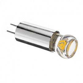 G4 1.5W 1pcs COB 120lm LM Projecteur LED Blanc Chaud DC 12 V