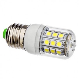 E26/E27 30 SMD 5050 lumières de maïs LED blanches naturelles de 360 LM/V