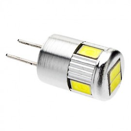 Spot LED G4 3W 6 SMD 5730 220-250 lm Blanc Froid AC 12 V