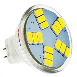 Spot LED 5W MR11 15 SMD 5630 420 lm Blanc Froid DC 12 V