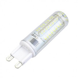 Ampoule LED à deux broches G9 7W 72-3014 SMD 700 lm à intensité variable, lumière blanc chaud/blanc froid (AC220V)