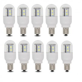 Ampoules Globe LED 3W E14 / E12 T 15 SMD 2835 385 lm Blanc Chaud / Blanc Froid AC 110 / V 10 pcs