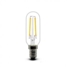 T25 E14 2 W 2 COB 180 LM 2700 K Blanc Chaud T8 LED Lampes à Filament V