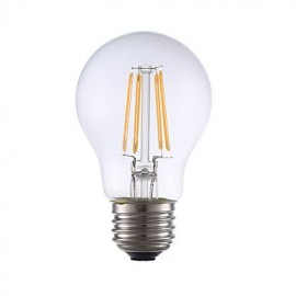 3,5W E26 Ampoules à Filament LED A17 4 COB 350 lm Blanc Chaud Intensité Variable 120V 1 pcs