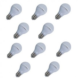 10 pièces 5 W E27 400LM 18XSMD2835 ampoules globe LED ampoules LED (220 V)