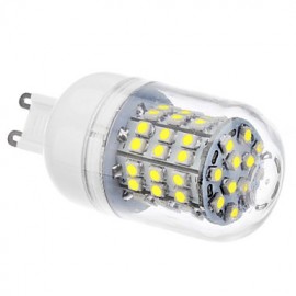 G9 3.5W 60xSMD3528 300-320LM 6000-6500K Ampoule de maïs LED à lumière blanche naturelle (110/220V)