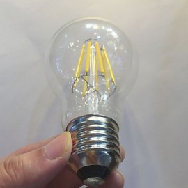 pièces E26/E27 8W 8 COB 750 lm blanc chaud A60(A19) edison Vintage LED ampoules à filament V variable