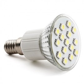 Spot LED 3W E14 / GU10 / E26/E27 MR16 15 SMD 5050 200 lm Blanc Chaud / Blanc Naturel V