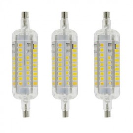 5W R7S LED Maïs Lumières T 60 SMD 2835 800 lm Blanc Chaud / Blanc Froid Décoratif / Etanche V 3 pcs