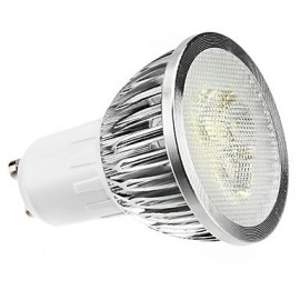 Spot LED GU10 3W MR16 3 LED Haute Puissance 240 lm Blanc Naturel Intensité Variable V