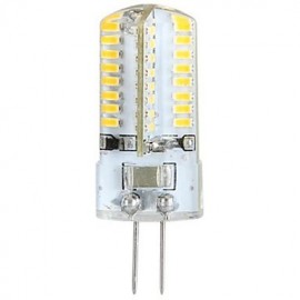 lumières de maïs de 3W G4 LED/lumières à deux broches de LED T 64 SMD 3014 360 lm blanc chaud V