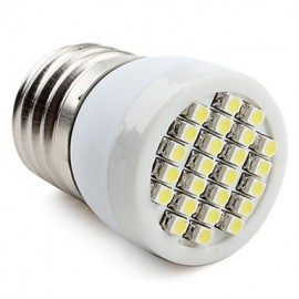 E26/E27 1W 24 SMD 3528 80 LM Spot LED Blanc Naturel V