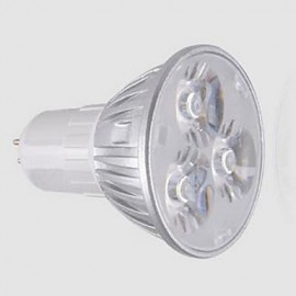 Ampoules LED de couleur blanc froid 3W GU5.3 250LM, spot lumineux (AC220-240V)