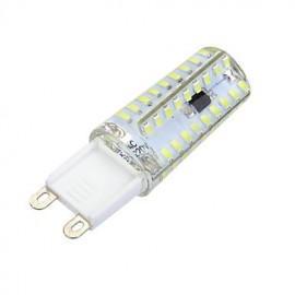 G9 Dimmable Silicone 7W 700lm 3500K/6500k 72x SMD 3014 LED Ampoule Blanc Chaud/Froid (AC220-240V)