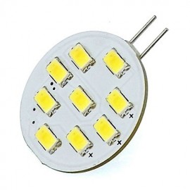 2W G4 LED lumières 9 SMD 5730 180Lm pour hotte domestique blanc chaud/froid 12V DC (1 pièce)