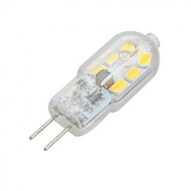 G4 PC Cover 3W 200lm 3500K/6500k 12x SMD 2835 LED Ampoule Blanc Chaud/Froid (AC/DC 12V)