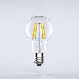 pièces E26/E27 8W 8 COB 750 lm blanc chaud/blanc A60(A19) edison Vintage LED ampoules à filament V