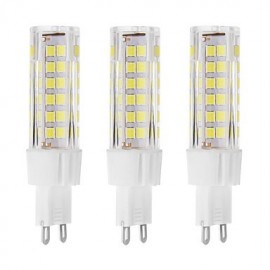 7W G9 LED à deux broches 75 SMD 2835 650 lm Blanc Chaud / Blanc Froid Décoratif V 3 pcs