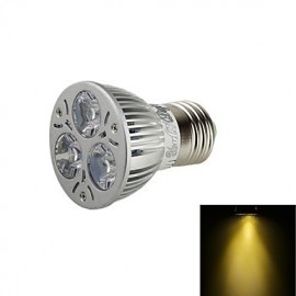 Spot E27 200 lm 3 000 K 3 LED lumière blanche chaude – Argent (AC100-240/110-130 V/220-240 V/85-265 V)